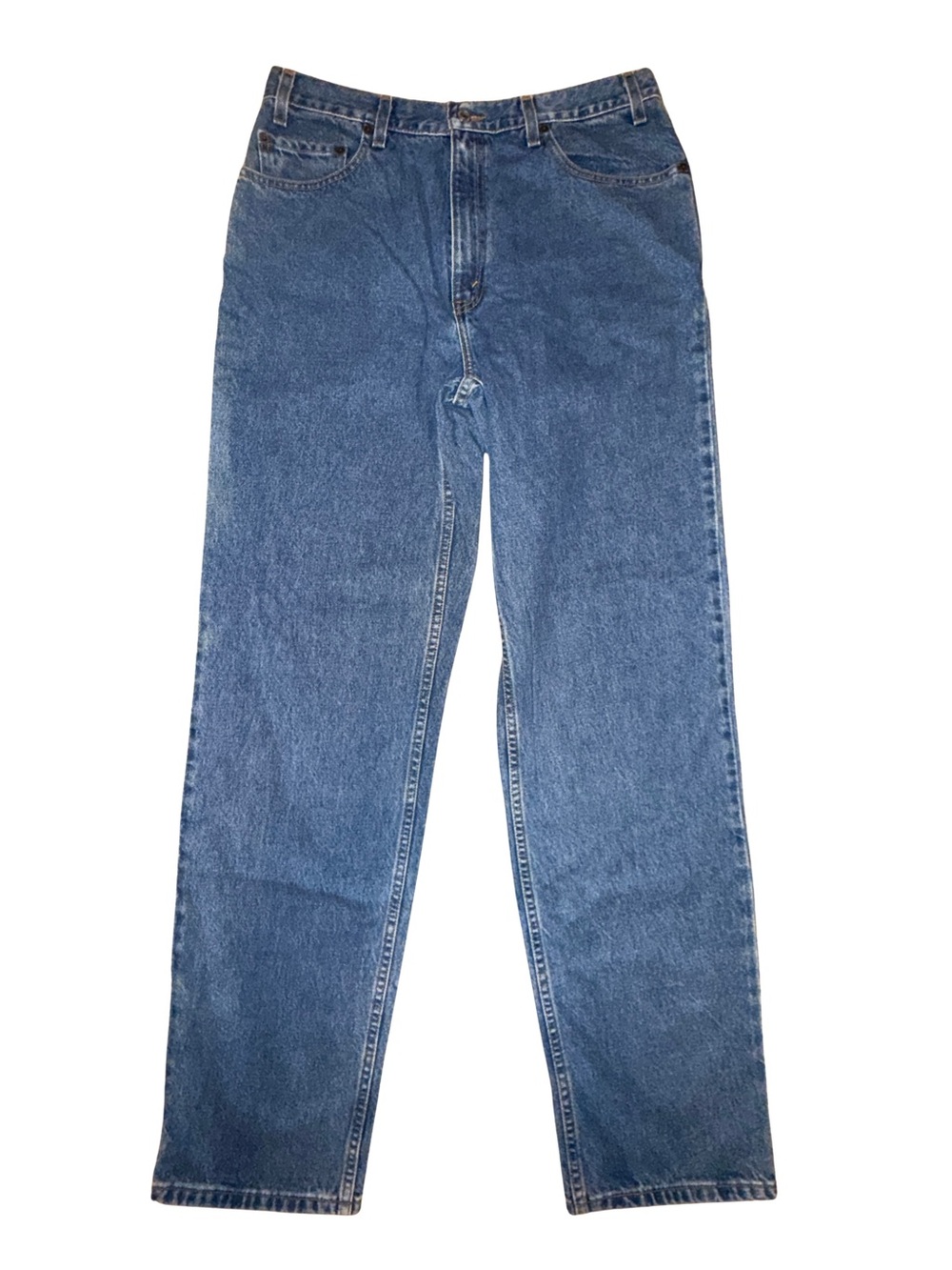 Vintage 2001 Levi’s 901 Relaxed Straight Leg Jeans Men’s 36x34 Medium Wash Y2K